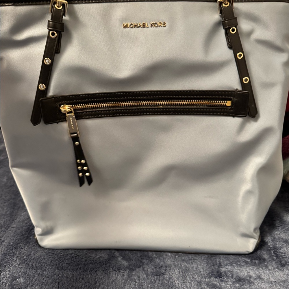 Michael Kors Black and Gray Women's large tote